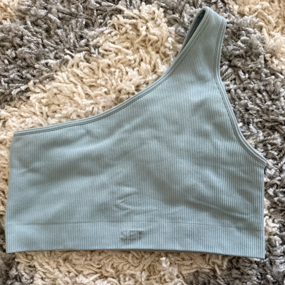SET active one shoulder sports bra size small